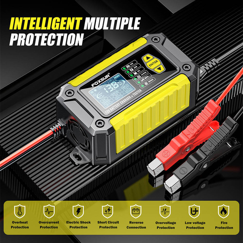شارژر باتری خودرو فاکسسور مدل FTC-1206