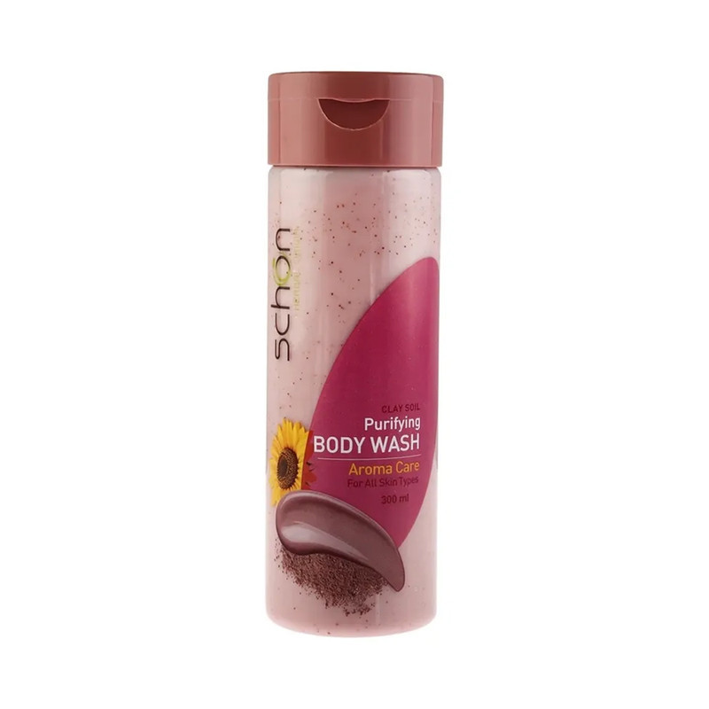 شامپو بدن شون مدل Clay soil با رایحه خنک مناسب برای انواع پوست حجم 300 میلی‌لیتر