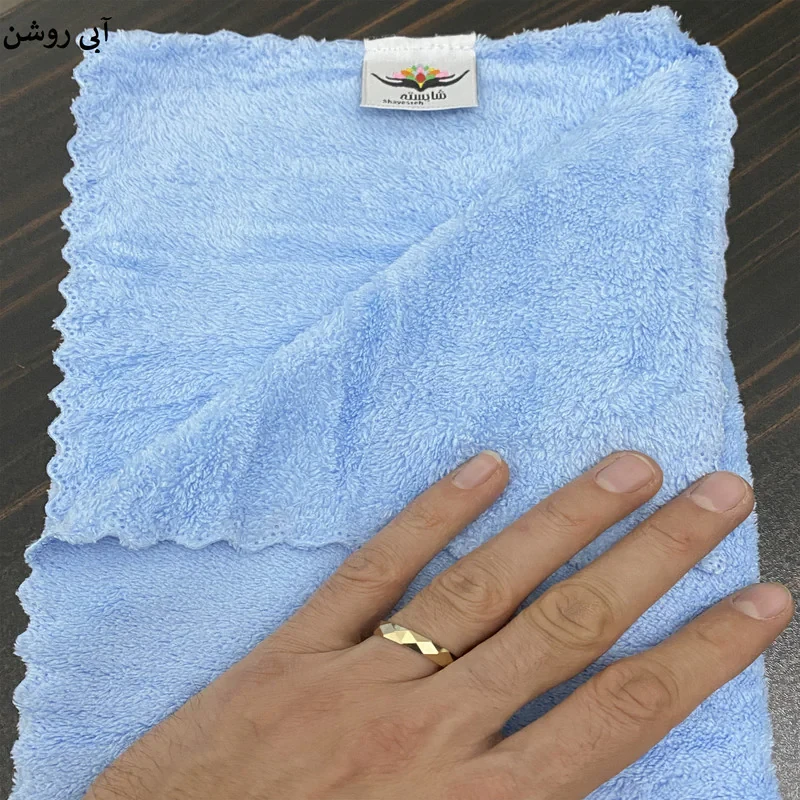 حوله دستی شایسته مدل تارا سایز 75x35 سانتی متر