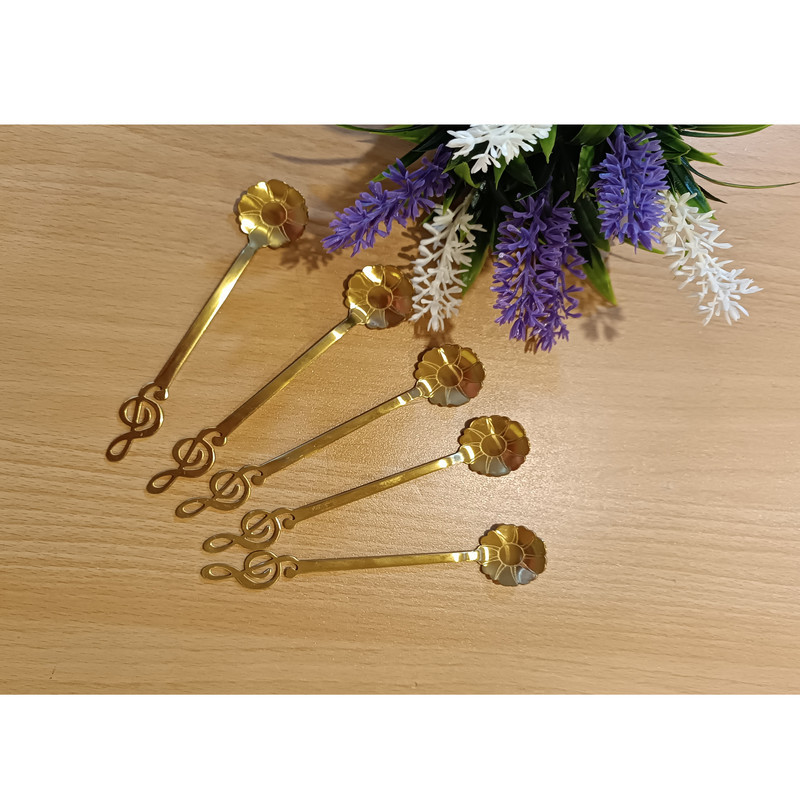 قاشق بستنی خوری مدل spoon flower مجموعه 6 عددی