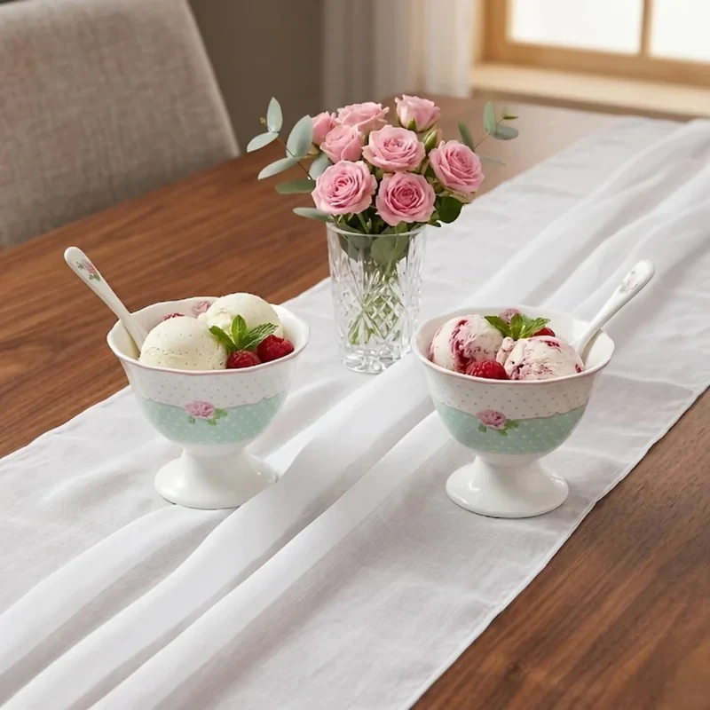 بستنی خوری آنجلا مدل ZP-403 بسته 6 عددی