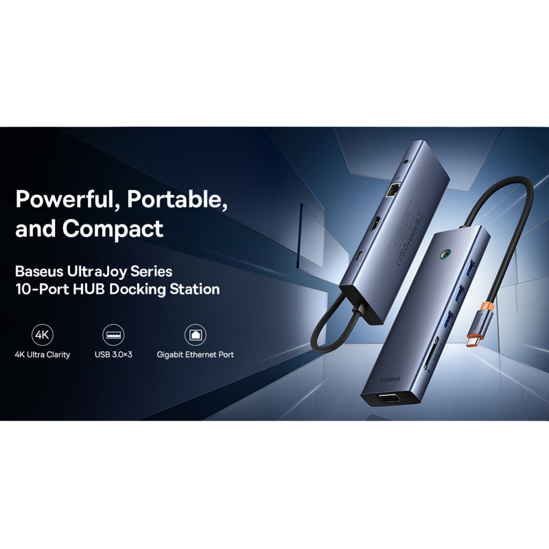 هاب 10 پورت USB-C باسئوس مدل BS-OH161