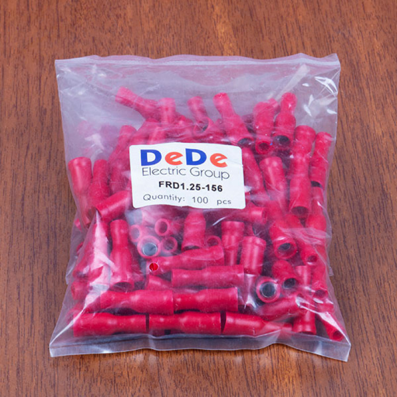 سرسیم ده ده الکتریک گروپ مدل لوله ای نری و مادگی  FRD1.25 -2.5،MPD1.25-2.5 بسته 40 عددی