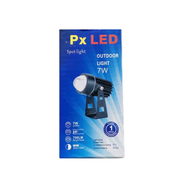 چراغ جت لایت 7 وات مدل PX