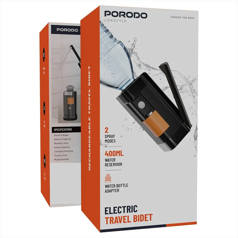 خودشور توالت فرنگی پرودو مدل ELECTRIC PDLFST144BK