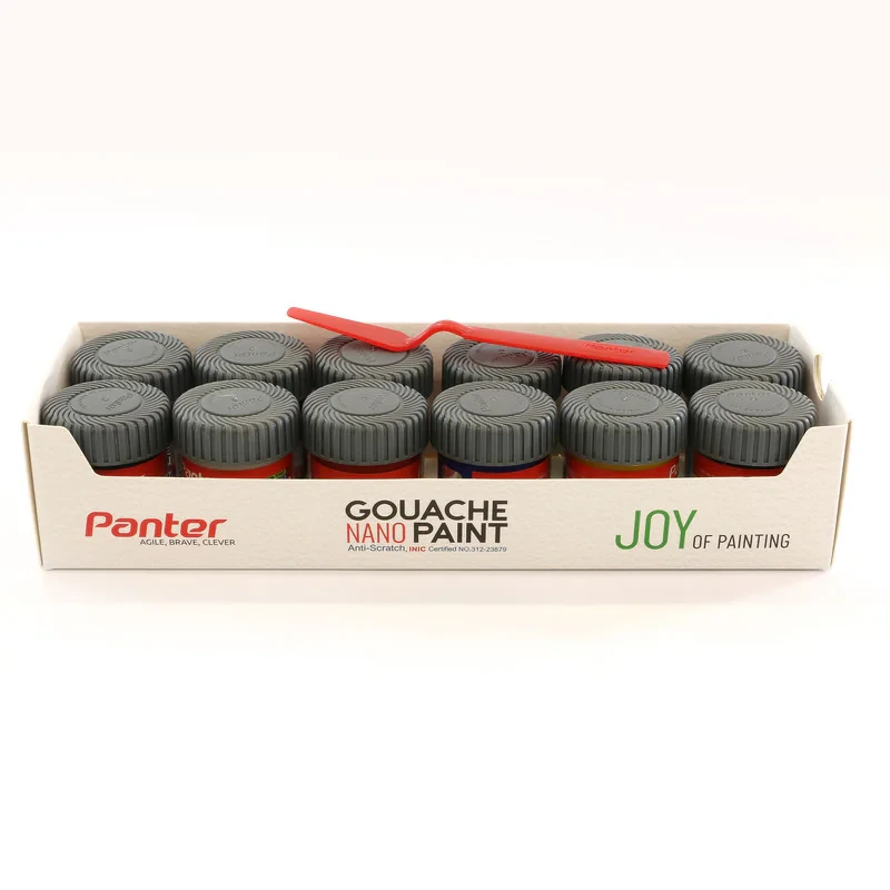 گواش 12 رنگ پنتر کد GP-711-12