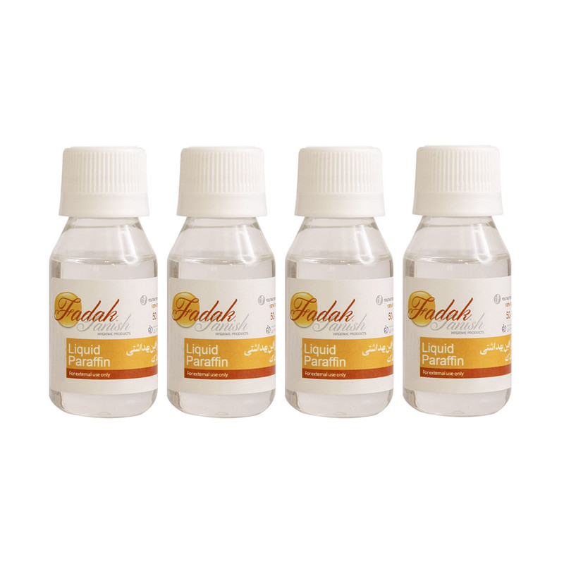 روغن پارافین فدک تانیش مدل p4 حجم 50 میلی لیتر مجموعه 4 عددی
