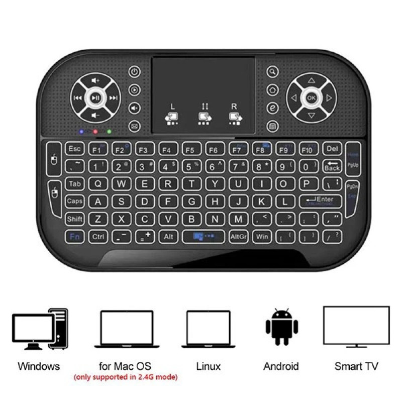 کیبورد بی‌سیم آی تی لینک مدل BT 2.4G Wireless Dual Mods