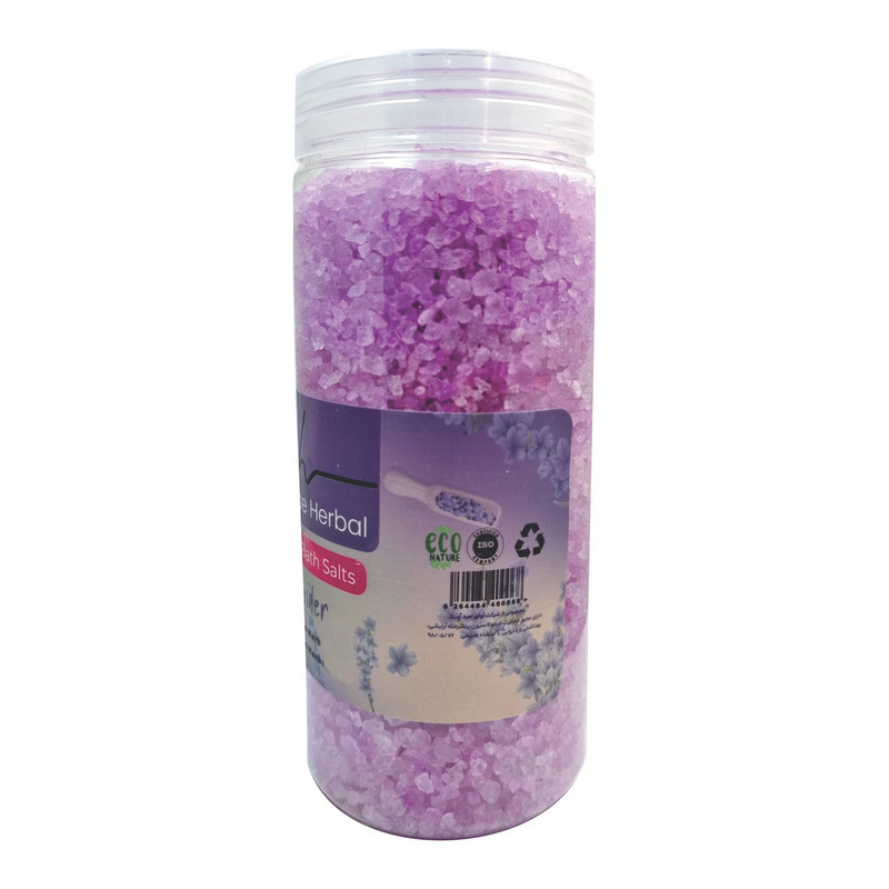 نمک حمام ایمنس هربال مدل اسطوخودوس کد newsense وزن 750 گرم