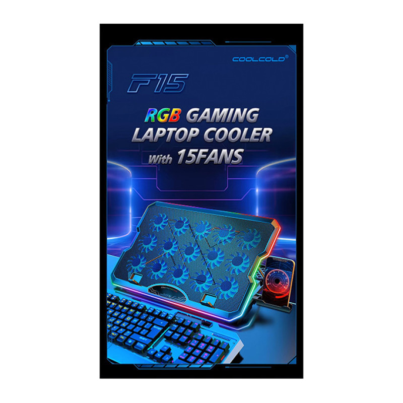 پایه خنک کننده  لپ تاپ کول کلد مدل F15