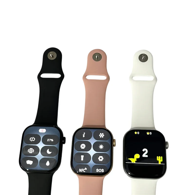 ساعت هوشمند 49 میلیمتری میکروویر مدل Watch11X با بند سیلیکونی