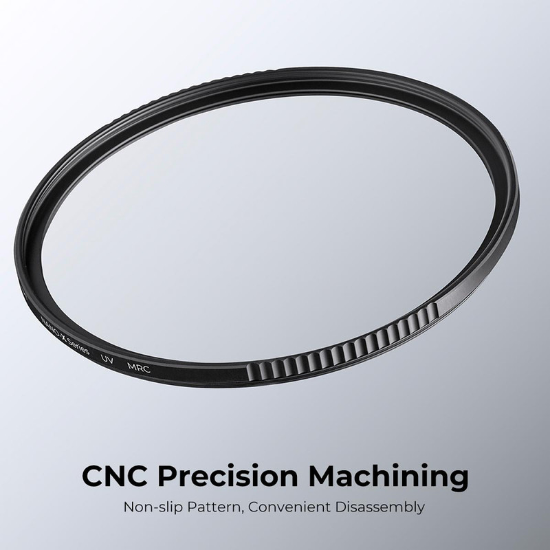 فیلتر لنز کی اند اف مدل CPL TRUE COLOR NANO-X -MRC -77MM