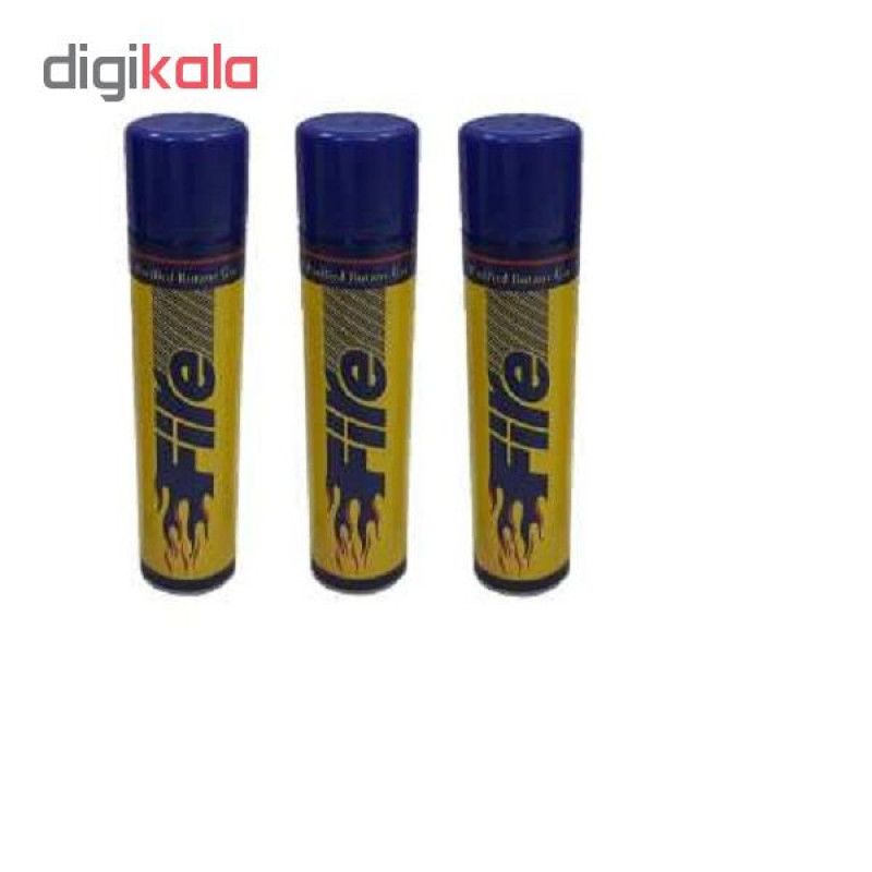 کپسول گاز فندک فایر کد pr888 بسته 12 عددی