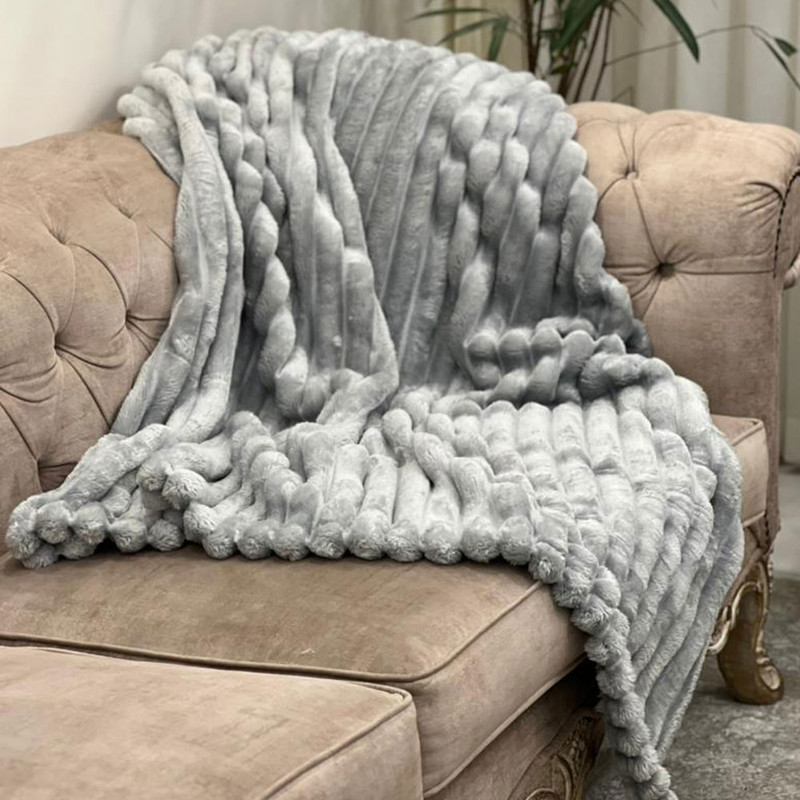 شال مبل و تخت مدل ربیت سایز 200 × 130سانتی متر