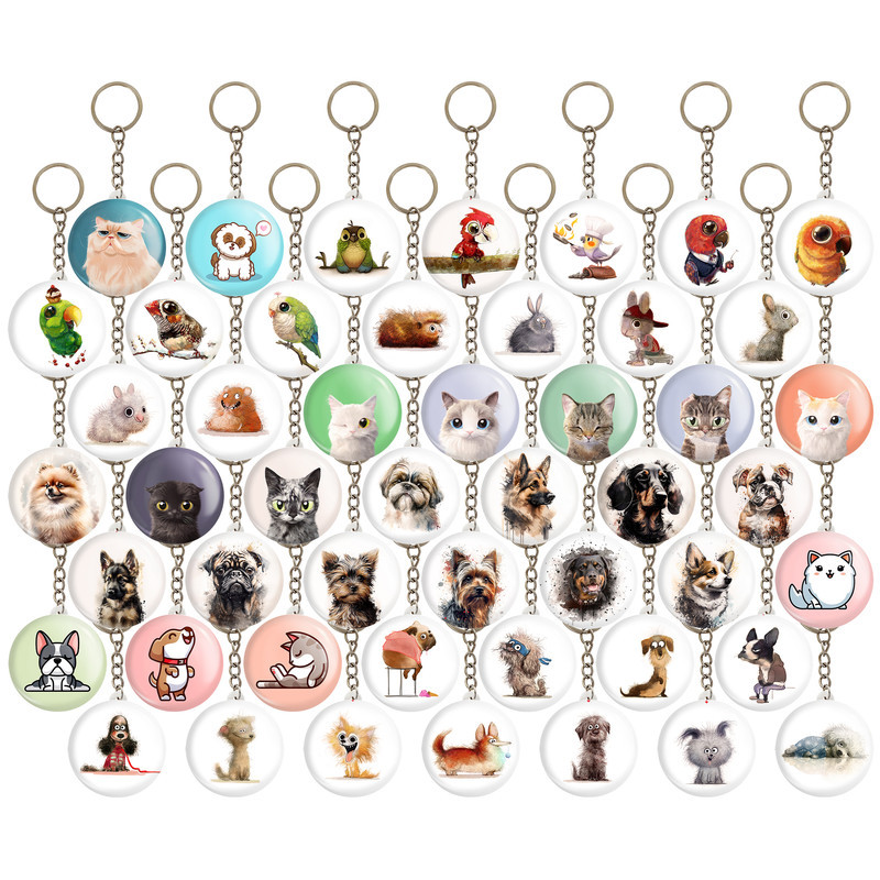 جاکلیدی خندالو مدل پت شاپ Pet Shop کد 133 بسته 49 عددی