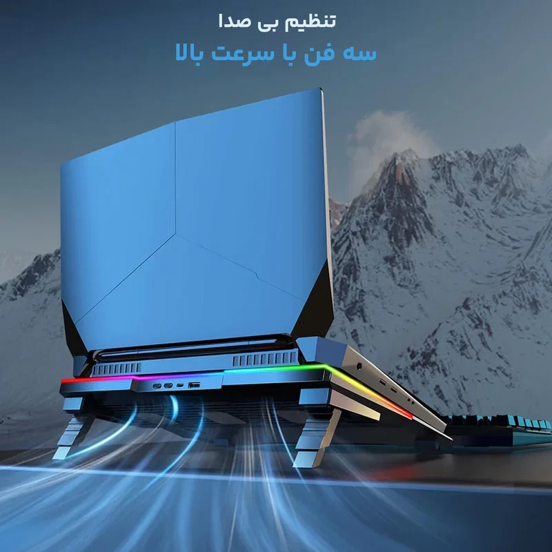 پایه خنک کننده  لپ تاپ کول کلد مدل K42