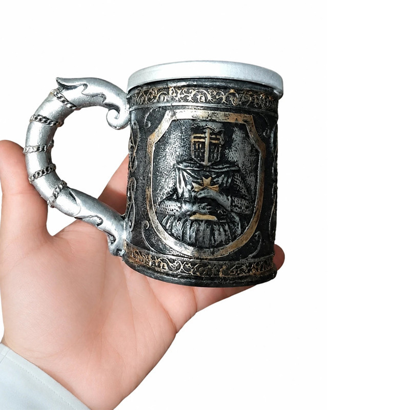 ماگ طرح شوالیه مدل آلومینیومی گیم آف ترونز (game of thrones)