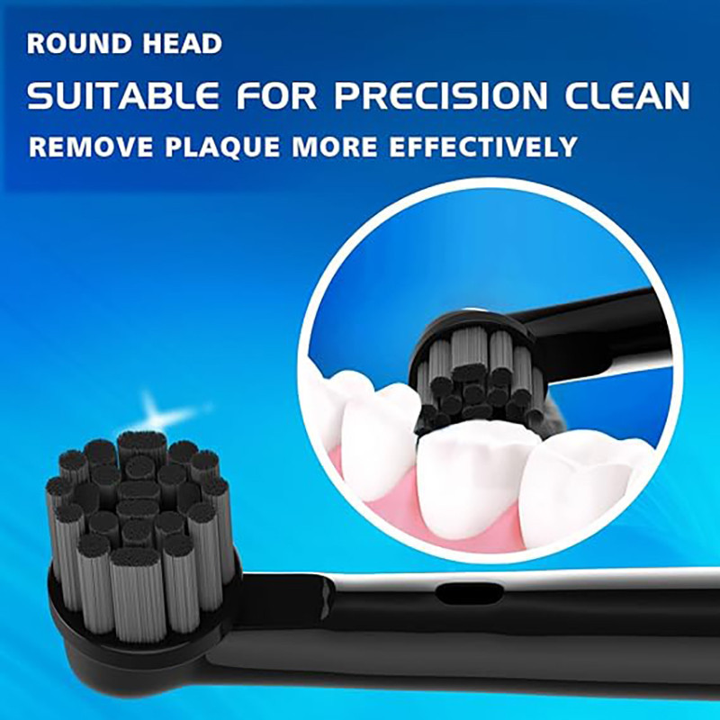 سری یدک مسواک برقی مدل Charcoal Pro بسته 4 عددی