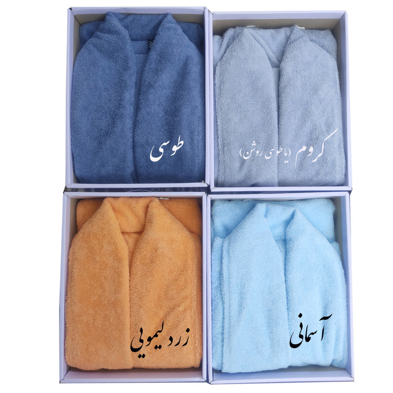 حوله پالتویی مدل نانوتوئل سایز ۱۲۵ مناسب برای قد ۱۵۵ تا ۱۸۰ سانتی متر