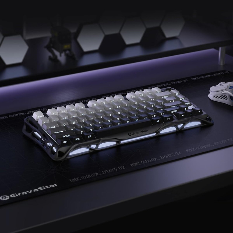 کیبورد مخصوص بازی گراوا استار مدل Mercury K1