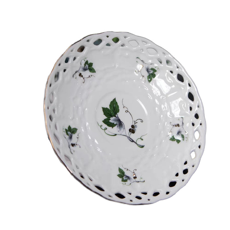 سرویس چای خوری 6 پارچه 2 نفره مدل برگ