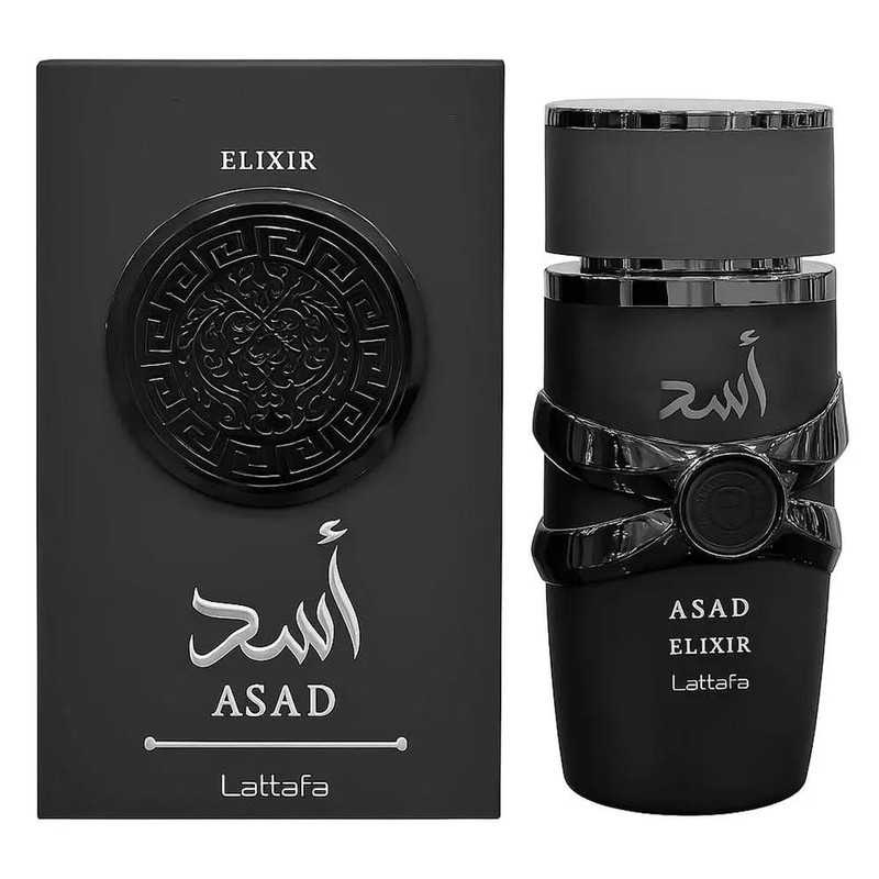 ادو پرفیوم مردانه لطافه مدل اسد الکسیر با رایحه گرم حجم 100 میلی لیتر