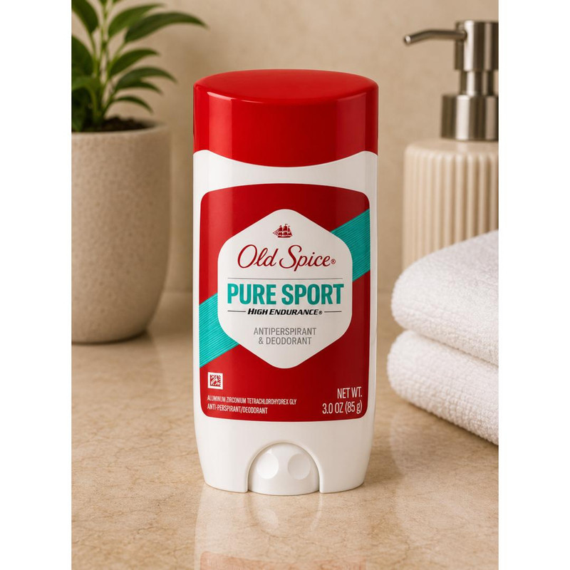 استیک ضد تعریق مردانه الد اسپایس مدل Pure Sport White وزن 85 گرم