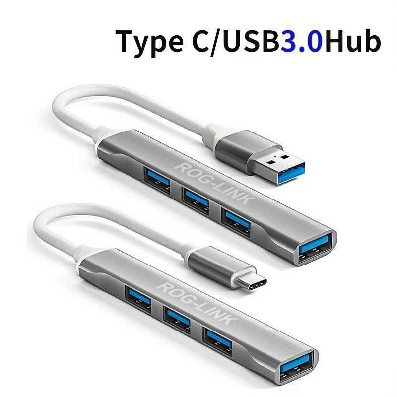هاب 4 پورت USB 3.0 راگ لینک مدل 2in1-UC