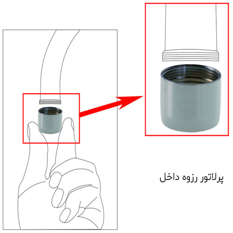 سر شیر آب سیلک لند مدل PLS مجموعه دو عددی