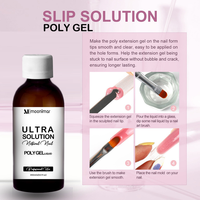 محلول کاشت پلی ژل مونیمار مدل Ultra Solutin حجم 250 میلی لیتر