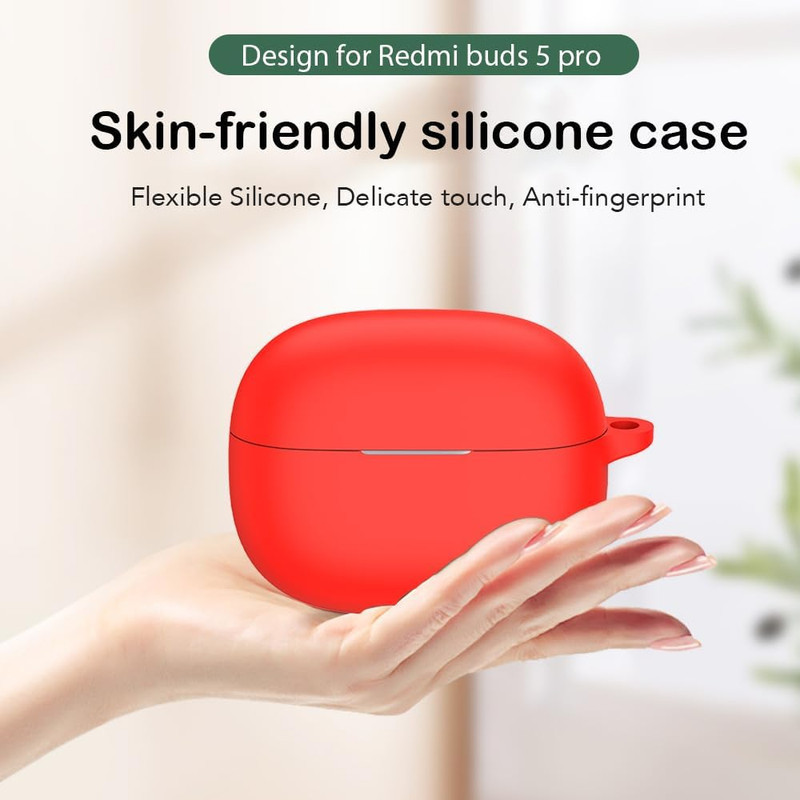 کاور راینو مدل Silicone مناسب برای کیس هدفون بی سیم شیائومی Redmi Buds 5 Pro
