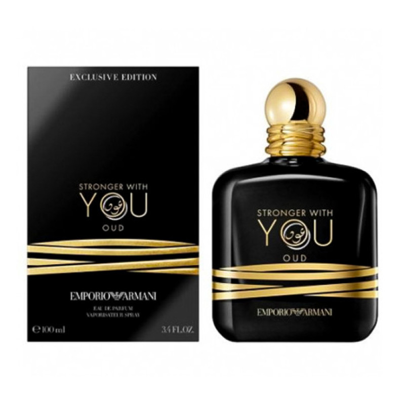 ادو پرفیوم مردانه امپریو آرمانی مدل STRONGER WITH YOU OUD حجم 100 میلی لیتر
