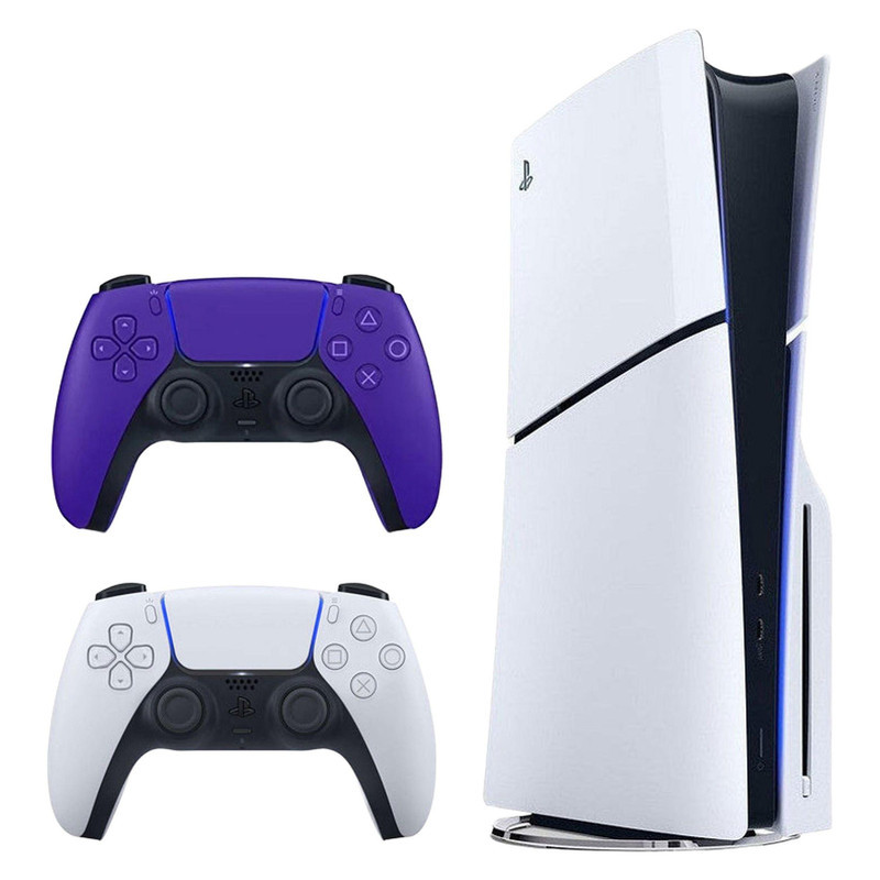 کنسول بازی سونی مدل PlayStation 5 Slim ظرفیت یک ترابایت ریجن 2016A اروپا به همراه دسته اضافی