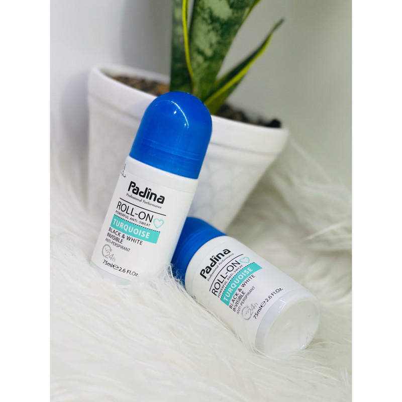 رول ضد تعریق پادینا مدل TURQUOISE  حجم 75 میلی لیتر مجموعه 2 عددی