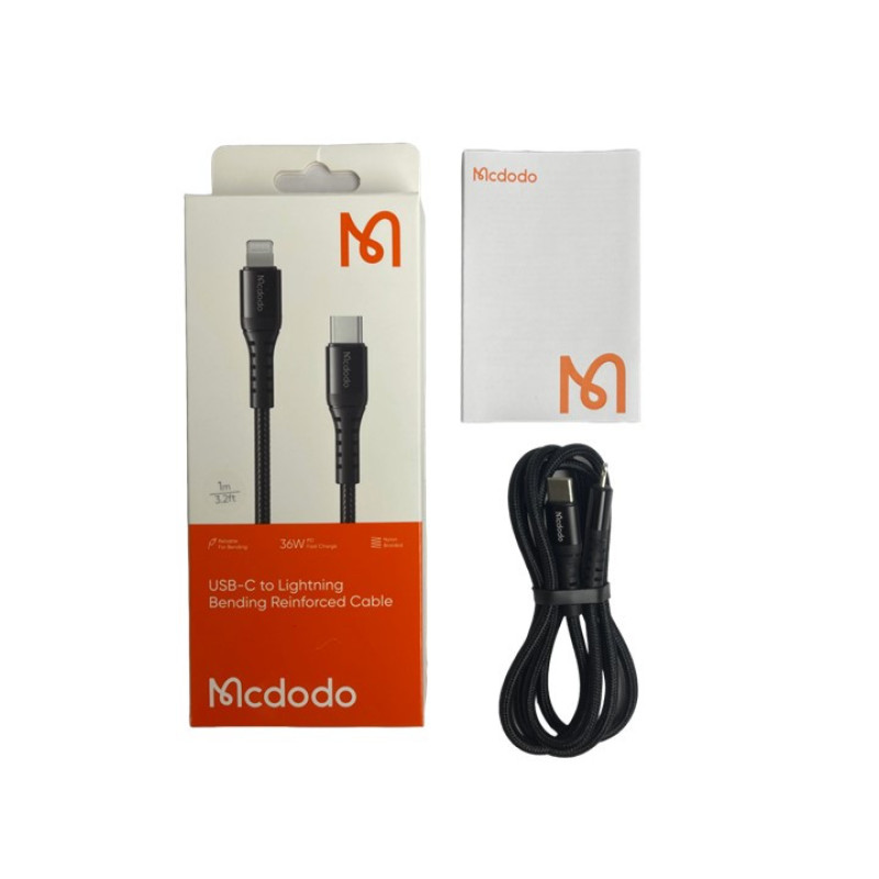 کابل تبدیل USB -C به لایتنینگ مک دودو مدل CA-563 طول 1 متر