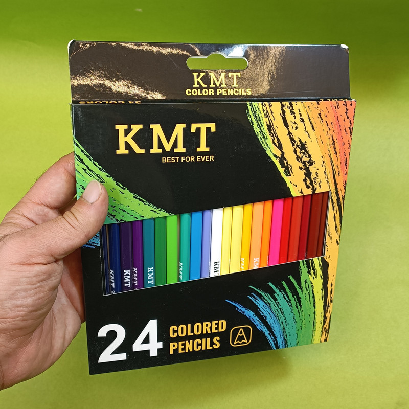 مداد رنگی 24 رنگ کی ام تی کد 220
