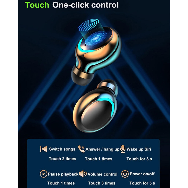 هدفون بلوتوثی مدل TWS_F9_V5.1