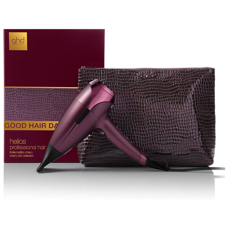 سشوار حرفه‌ای 2200 وات جی اچ دی مدل helios limited edition cherry chic