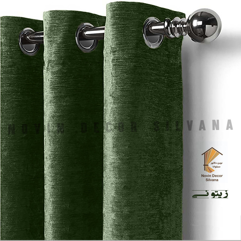 پرده نوین دکور سیلوانا مدل Shanel 280_1 سایز 280 × 140 سانتی متر