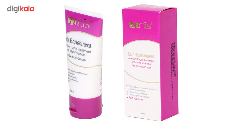 کرم ضد چروک اریس مدل Enrichment Anti Wrinkle حجم 50 میلی لیتر