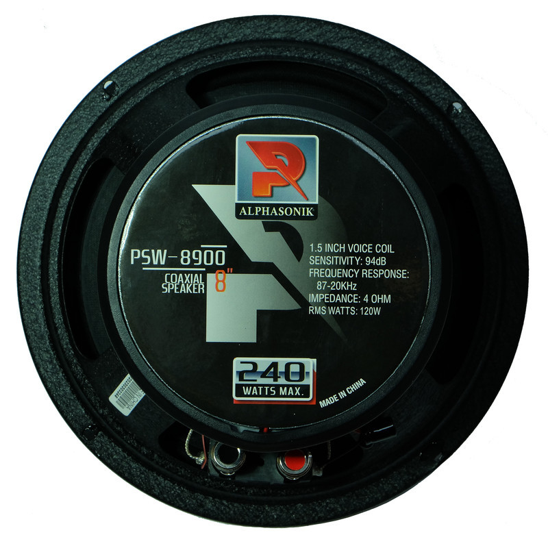 فول رنج خودرو آلفاسونیک مدل PSW-8900 بسته دو عددی