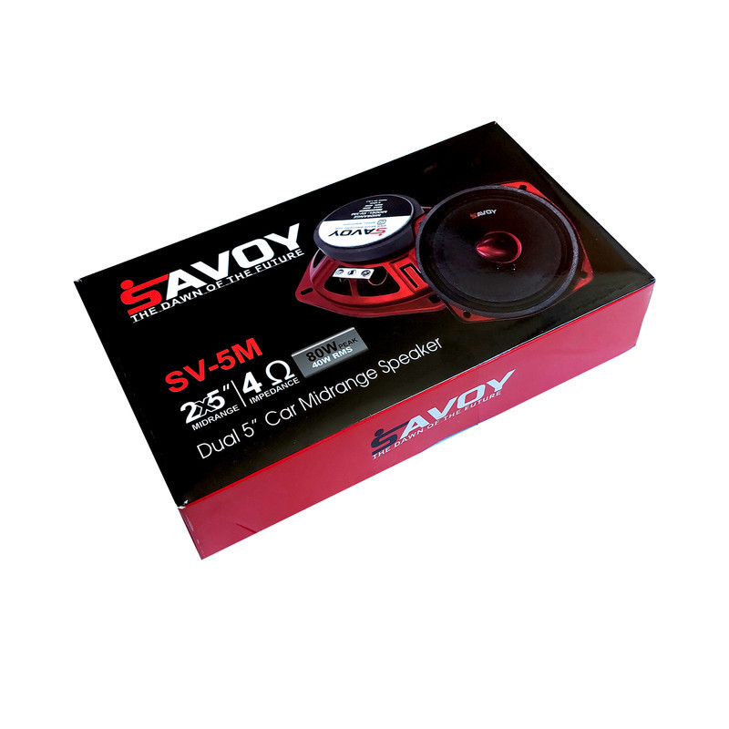 میدرنج  پشت  خودرو ساووی مدل SV-5 M سایز 5 اینچ بسته2 عددی