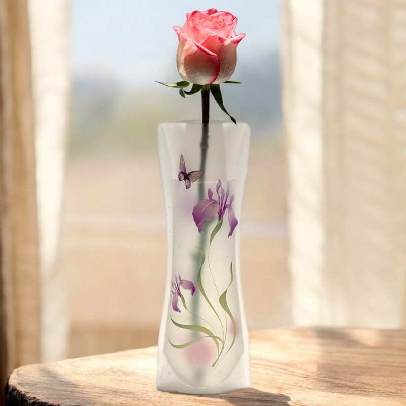 گلدان دکوری مدل شکوفه esp1000 بسته ده عددی