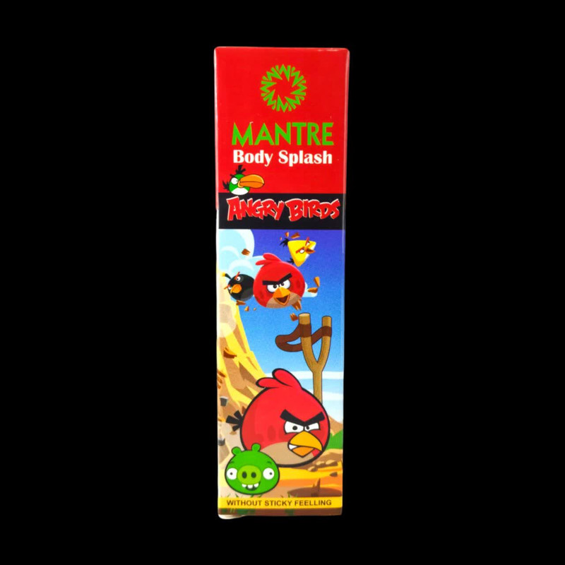 بادی اسپلش کودک مانتره مدل Angry Birds حجم 80 میلی لیتر