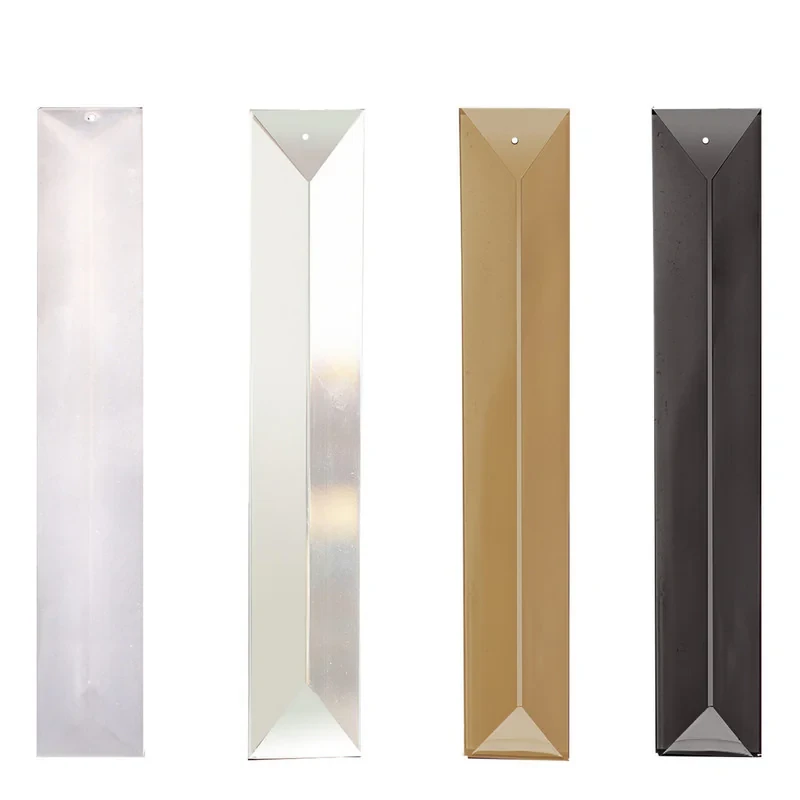 کریستال لوستر مدل خطی کد 12cm بسته 20 عددی