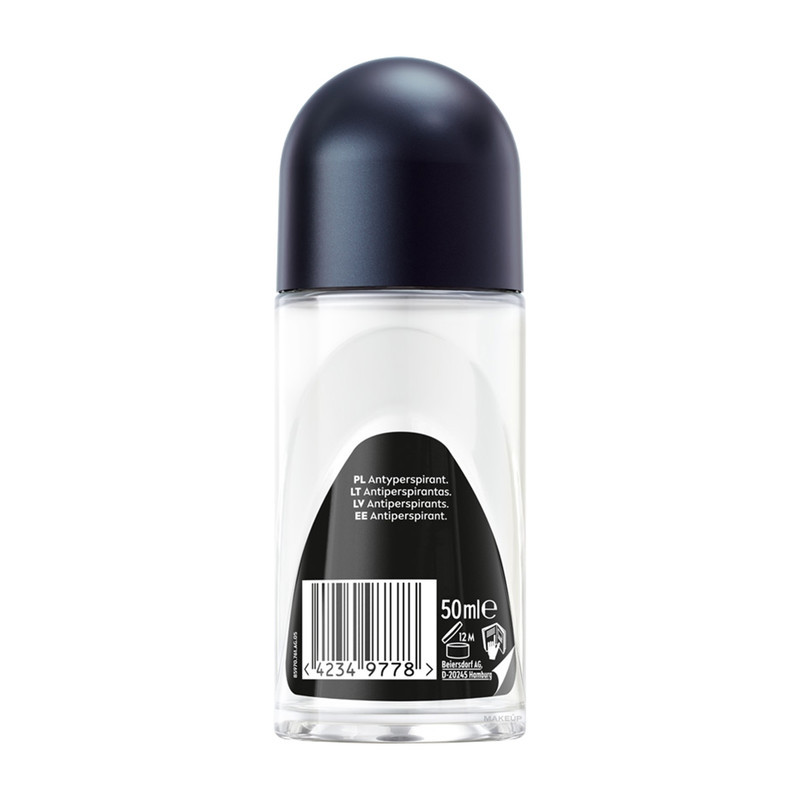 رول ضد تعریق مردانه نیوآ مدل Black White Fresh حجم 50 میلی لیتر