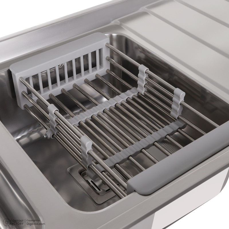 سینک ظرفشویی استیل بیمکث مدل R-4400 توکار
