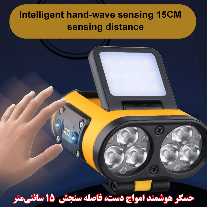 چراغ پیشانی مدل T152 با نور مهتابی