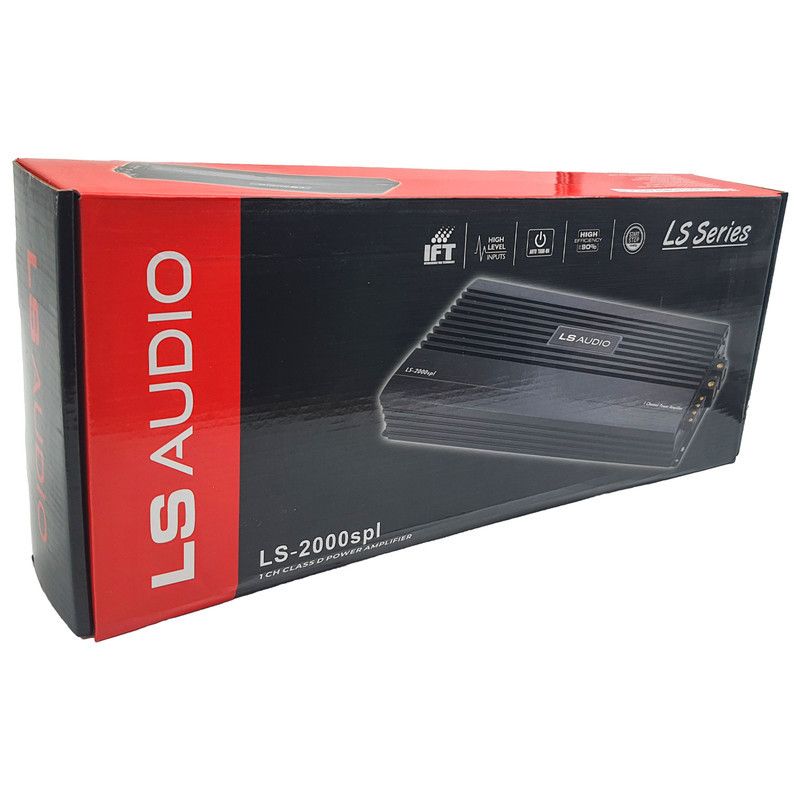 آمپلی فایر خودرو 1 کانال ال اس آدیو مدل LS-2000 SPL