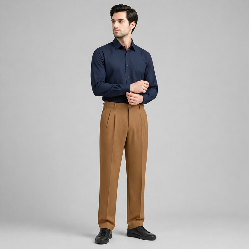 شلوار بگ مردانه دبل مازراتی مدل SA-1015